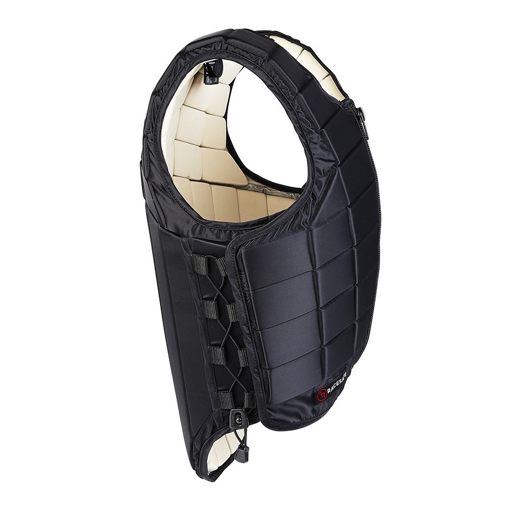 Racesafe safety vest RS2010 Child, short back black - 2