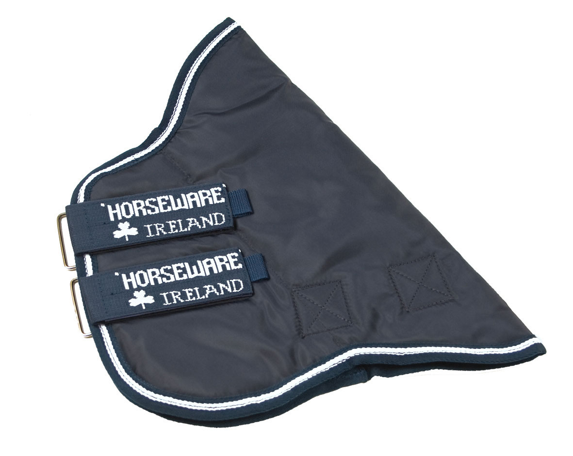 Horseware Amigo Hals 0g  - Navy/Navy & Vit, Small (110-115cm) - endast detta ex