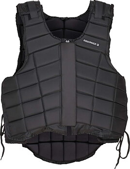 Equipage - Rider Bodyprotector Safety vest - Junior Black, 8 years