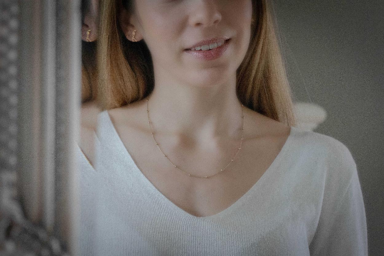 Penelope Eugenie Halsband Guld