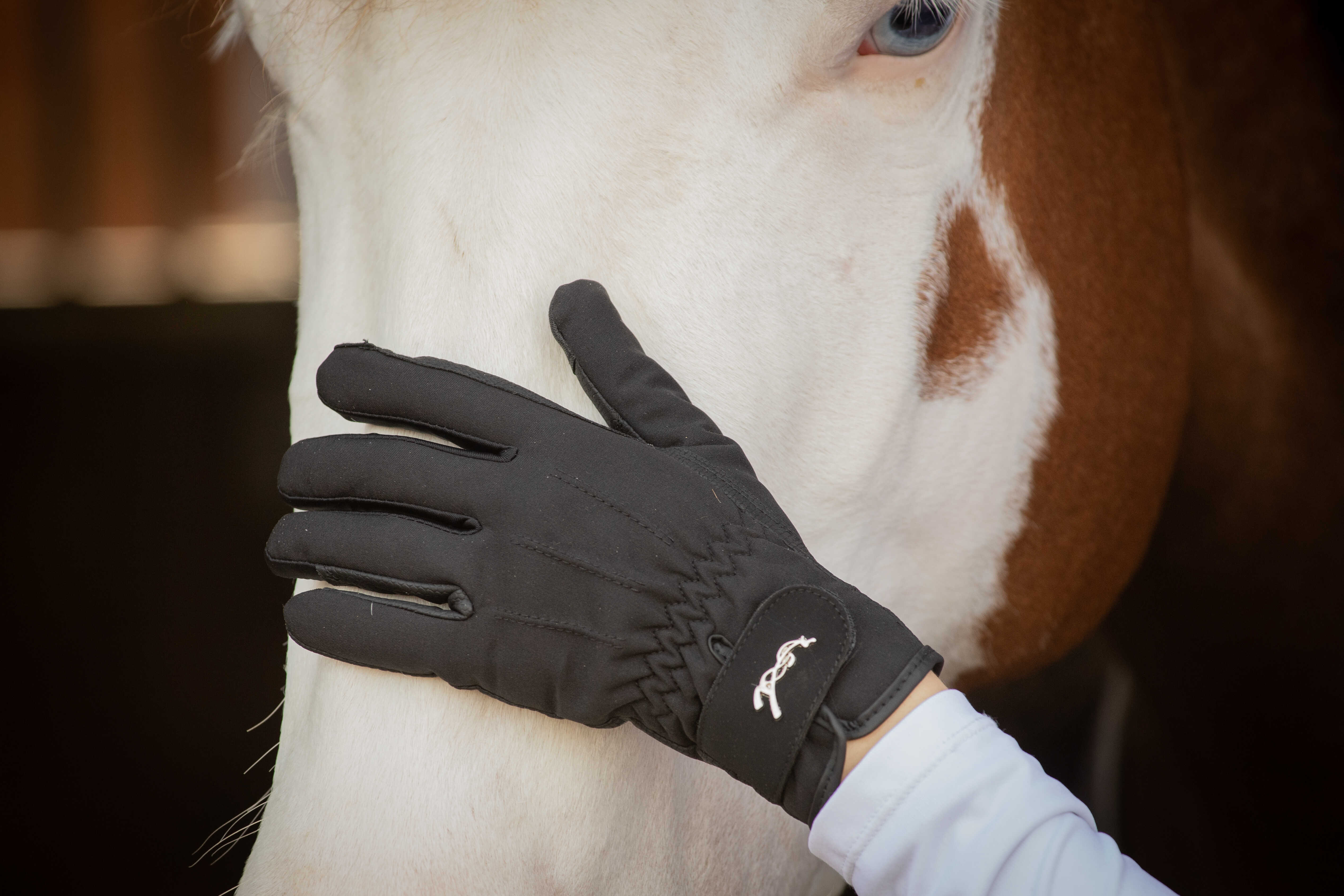 Penelope Hiver Ridhandskar Svart - 2