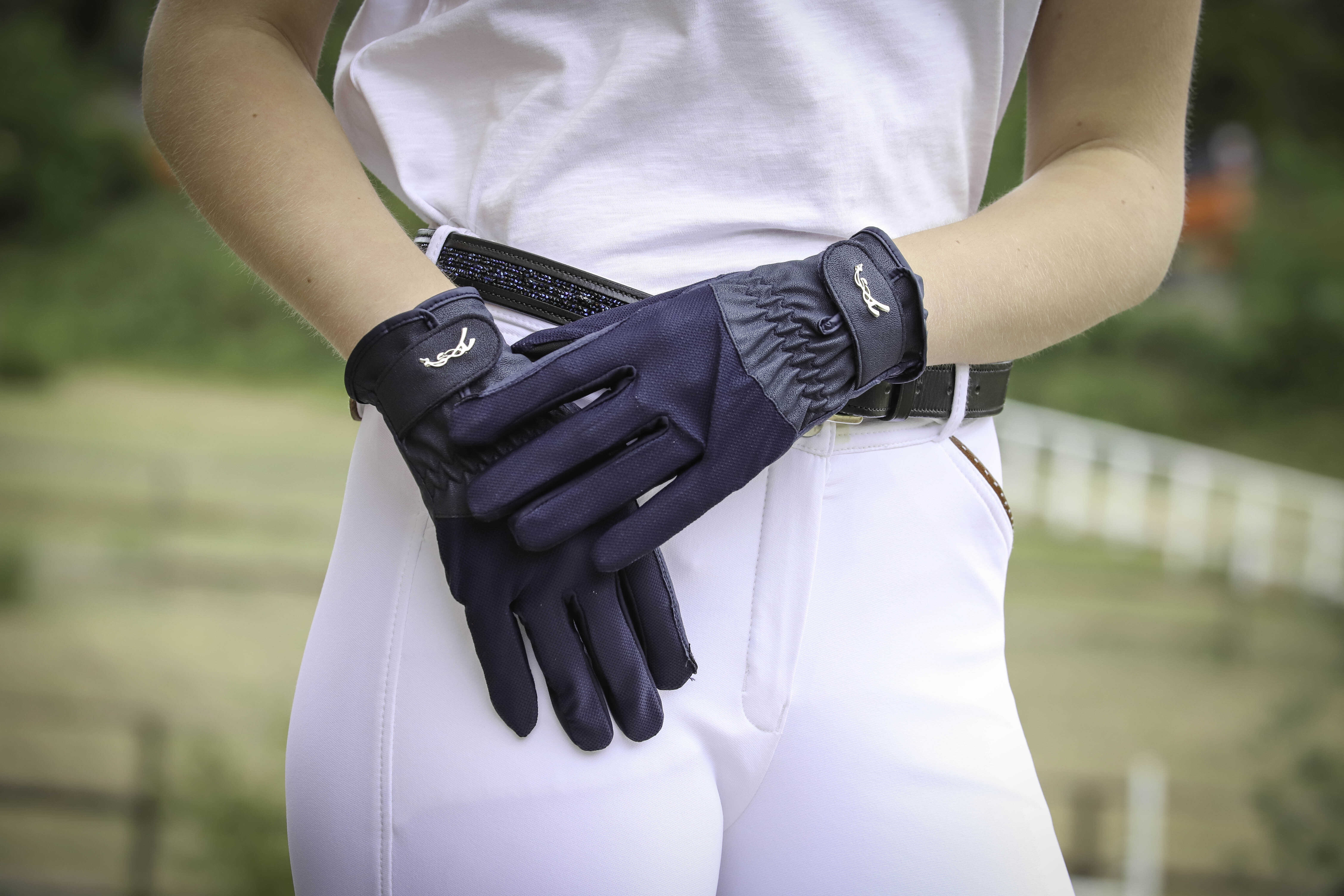 Penelope Hiver Ridhandskar Navy - 9