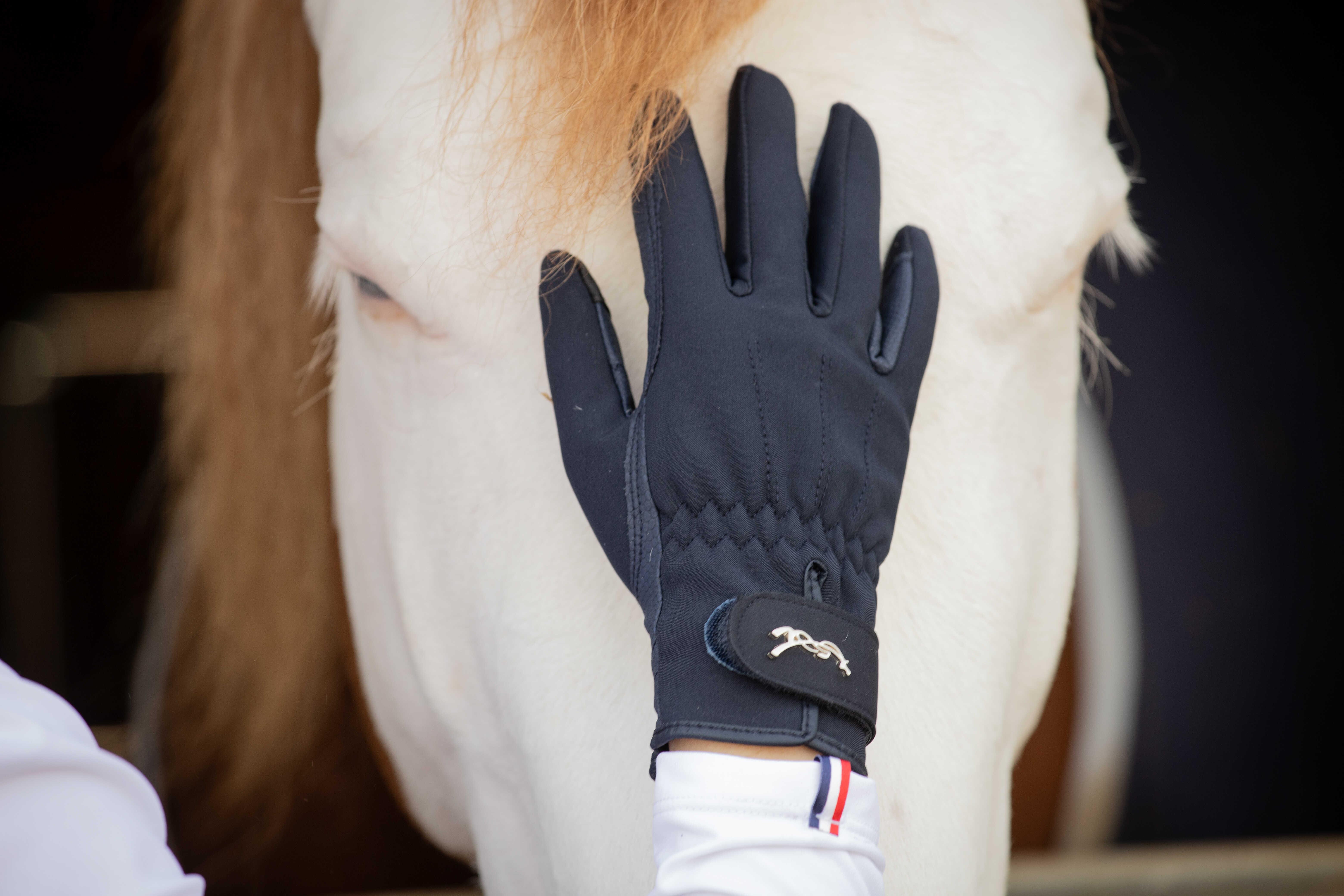 Penelope Hiver Ridhandskar Navy - 4