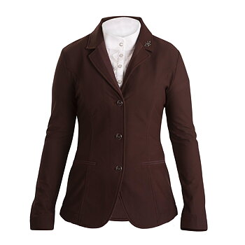 Horse Life Competition Jacket Mesh, Junior - Burgundy