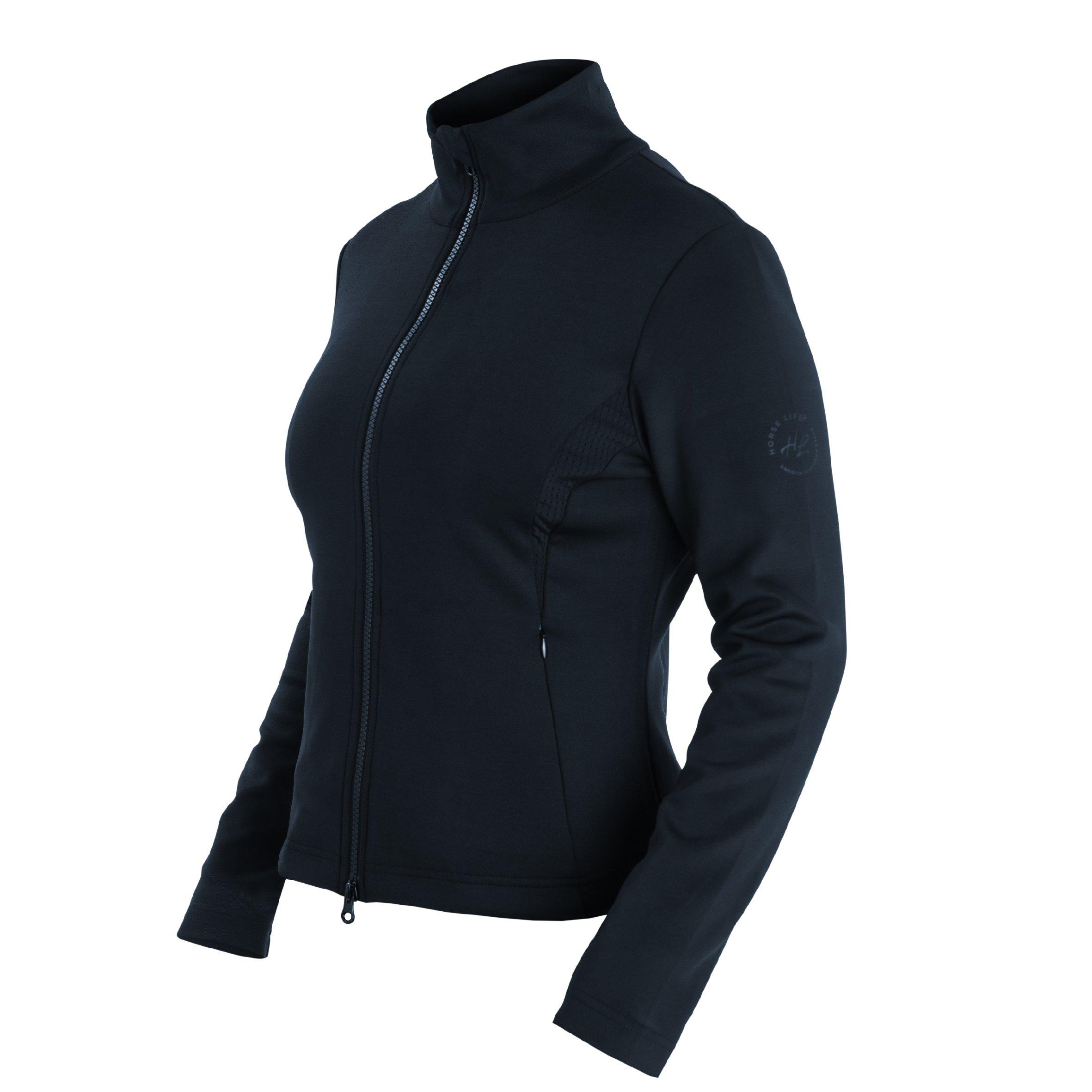 Horse Life Laura Riding Shirt - Black - 2