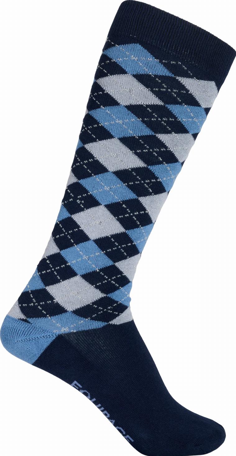 Equipage Lax Ratsastussukat - Dutch Blue, 36-41