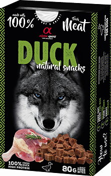 AlphaSpirit Naturals Dog Treats - Duck