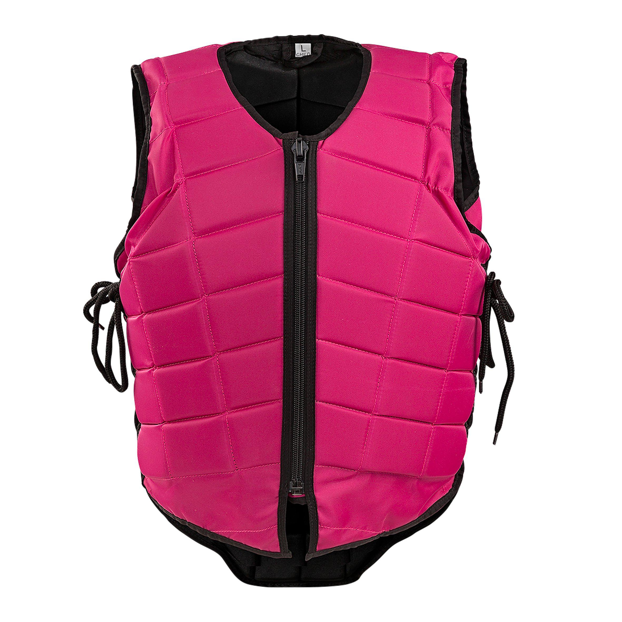 Horse Life Livello Säkerhetsväst, Junior - Cerise (XS)