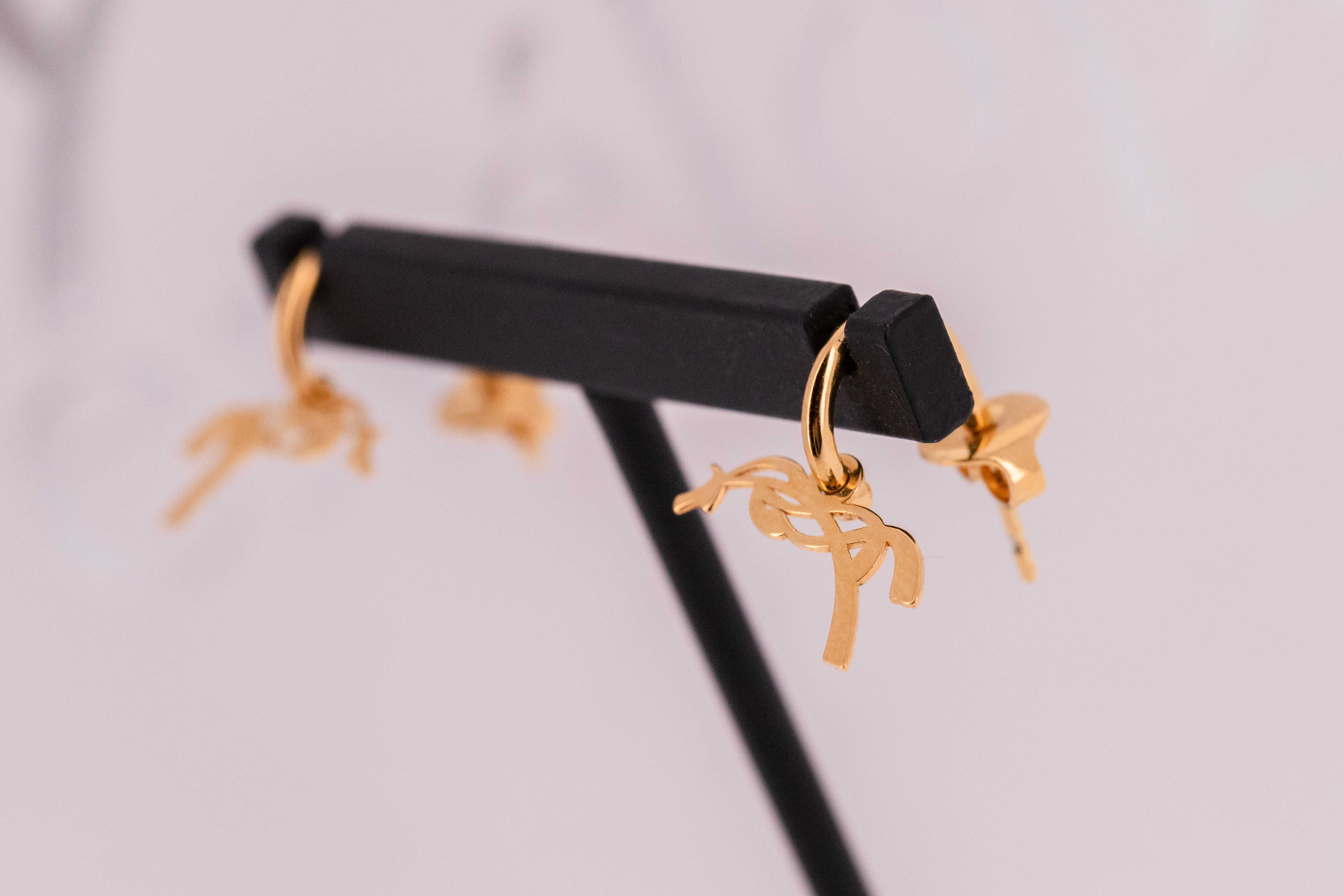 Penelope Leonie Earrings Golden - 6