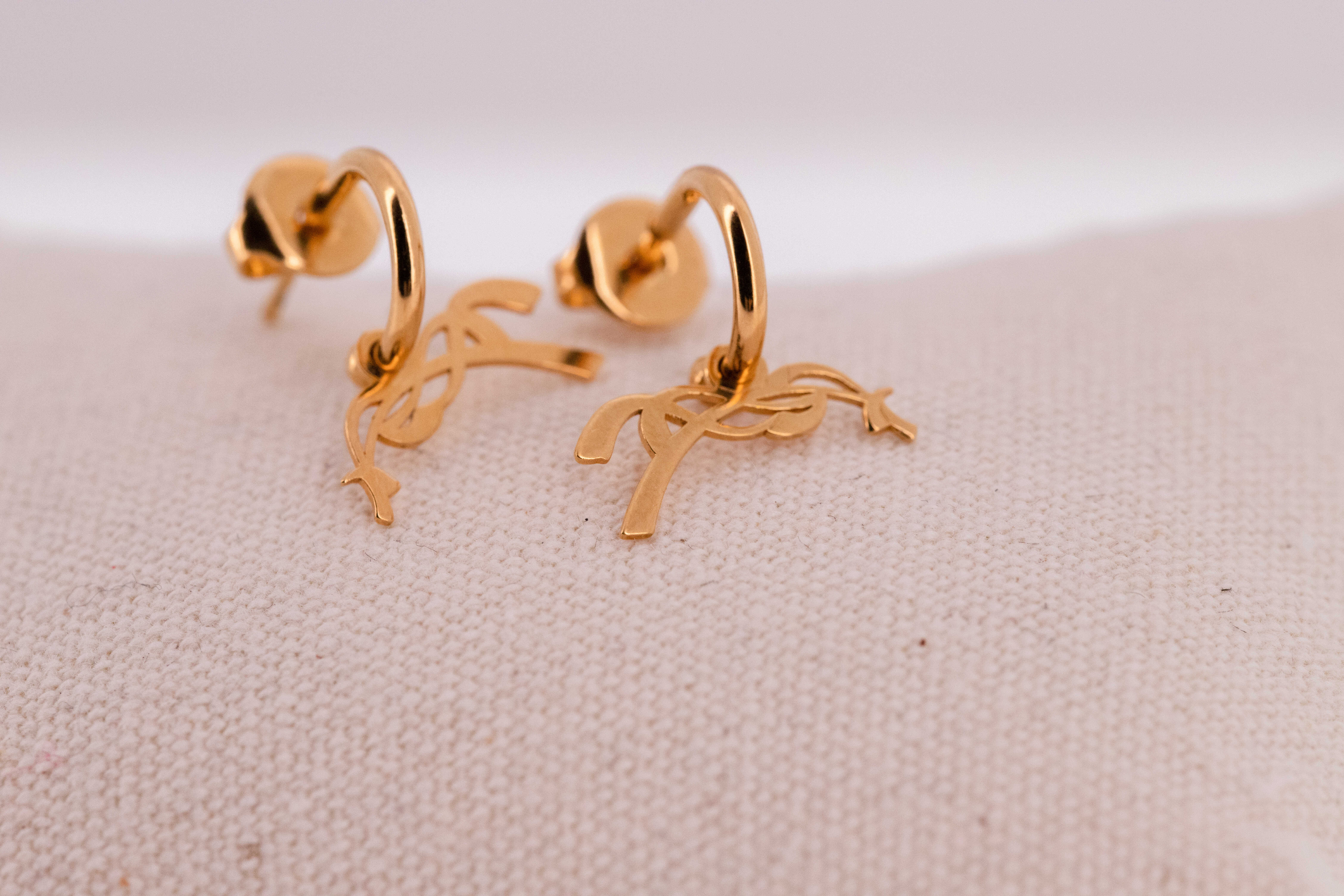 Penelope Leonie Earrings Golden - 9