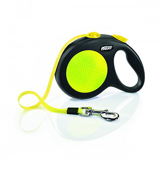 Flexi Neon reflex -  Medium - Yellow