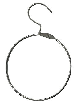FEELING Stock Ring With Fixed Hook Nickel Plated Metal