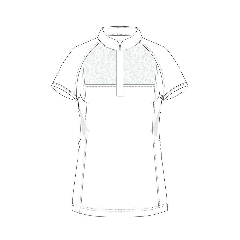 Equipage Orinoco Kortärmad Tröja Vit (XXL)