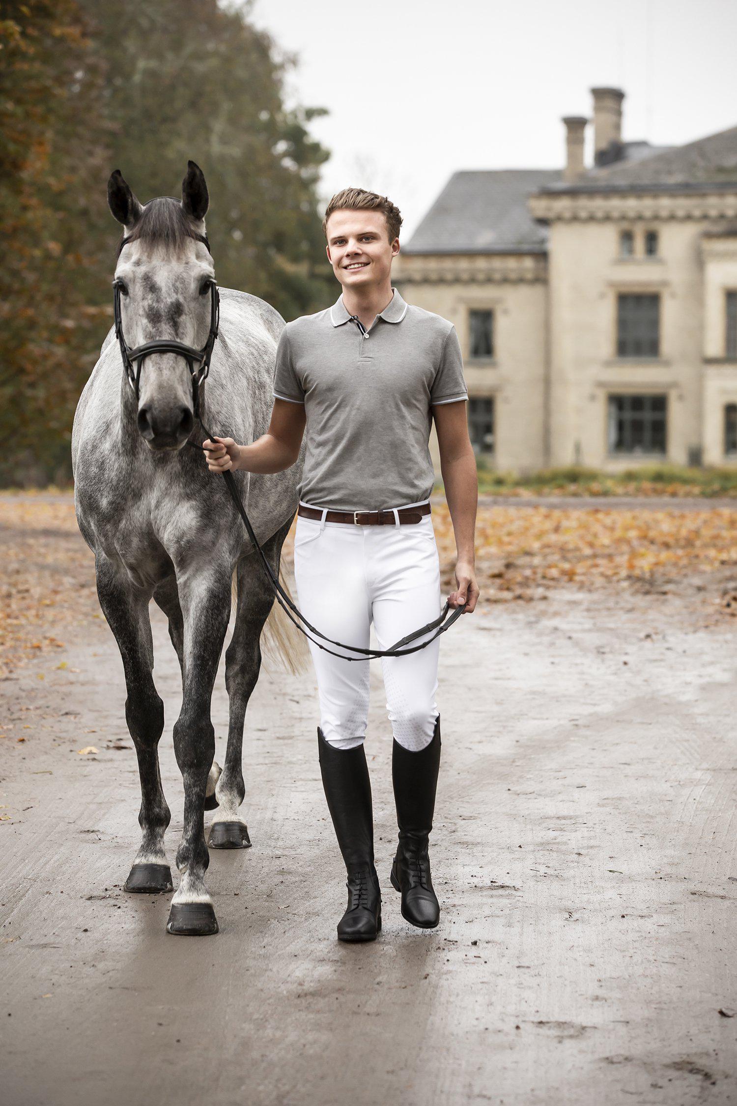 Horse Life Lancelot Breeches Super-X High Silicone - White - 2
