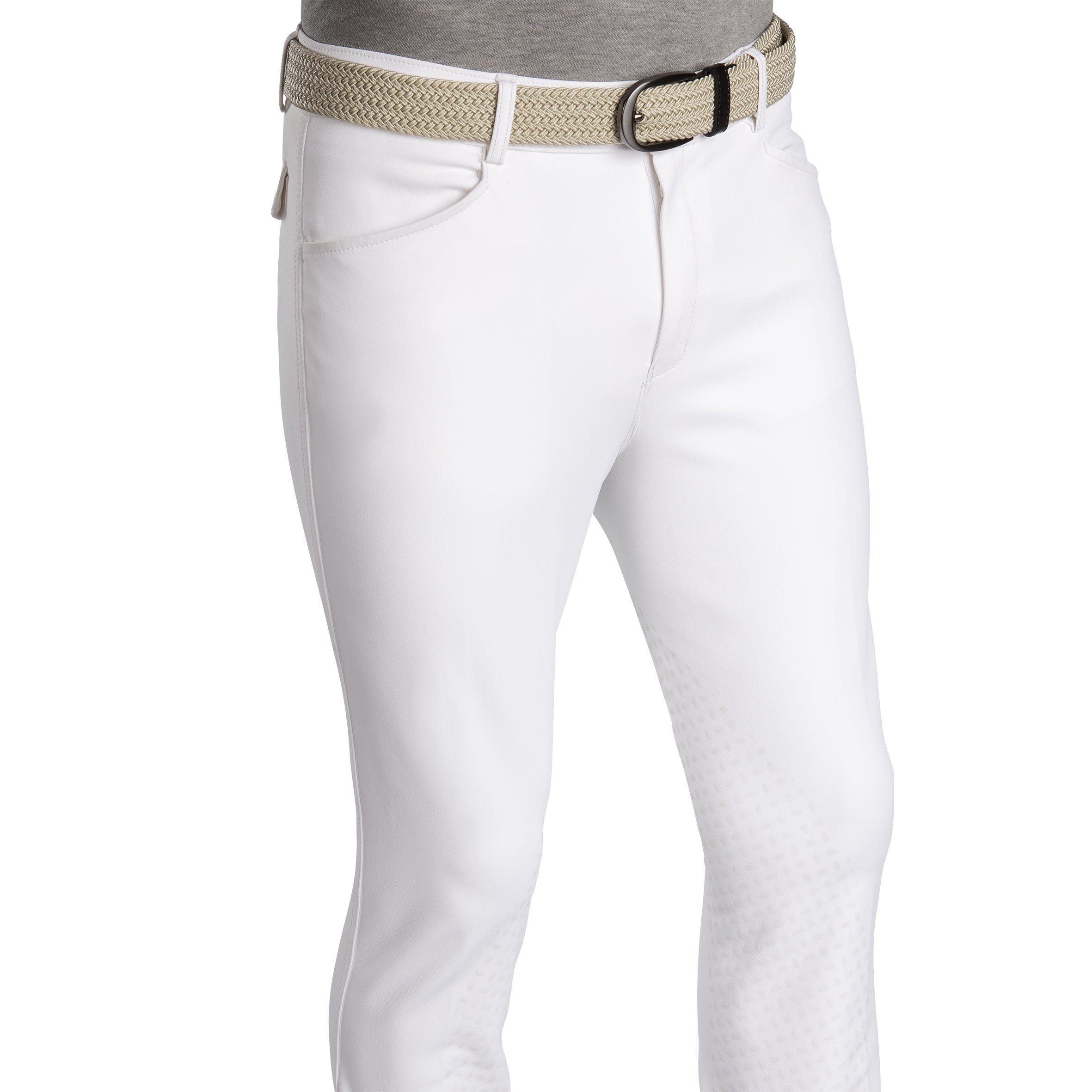 Horse Life Lancelot Breeches Super-X High Silicone - White