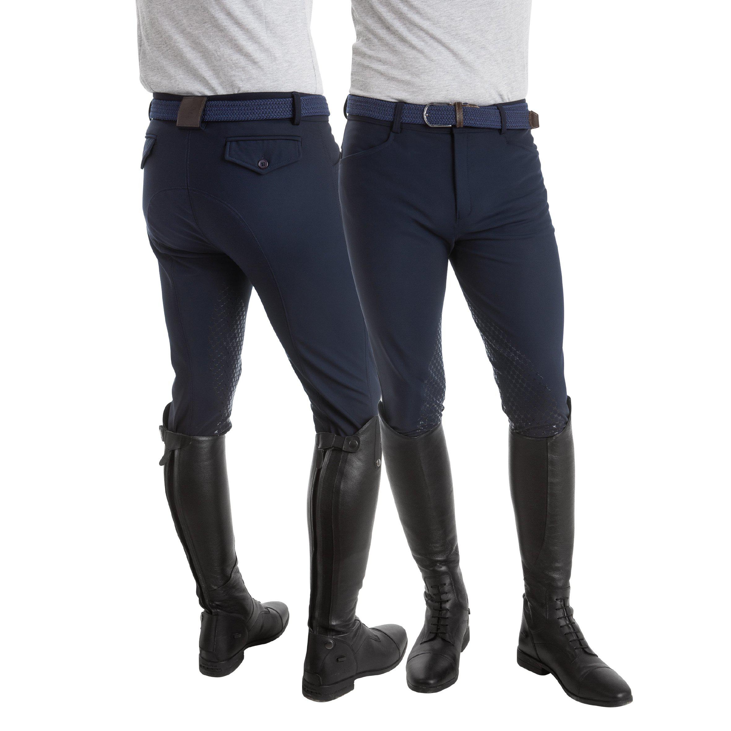 Horse Life Isak Breeches, Men - Navy