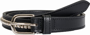 Catago Belle Leather Belt - Black