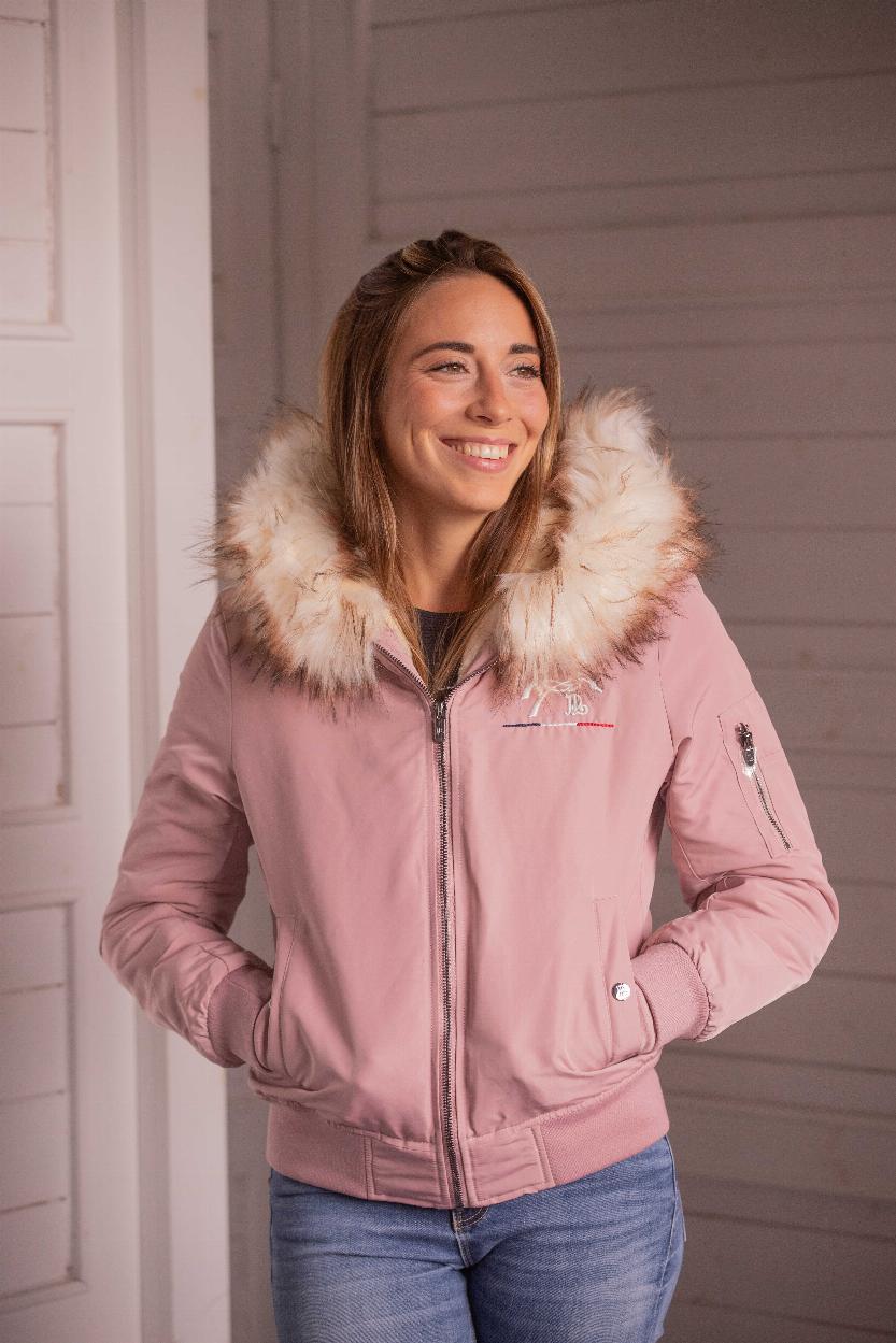 Penelope Lyon Bomberjacka Baby Pink (XS)
