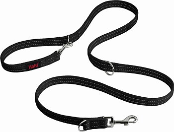 Halti-harjoitusliina – musta, leveys 15 mm