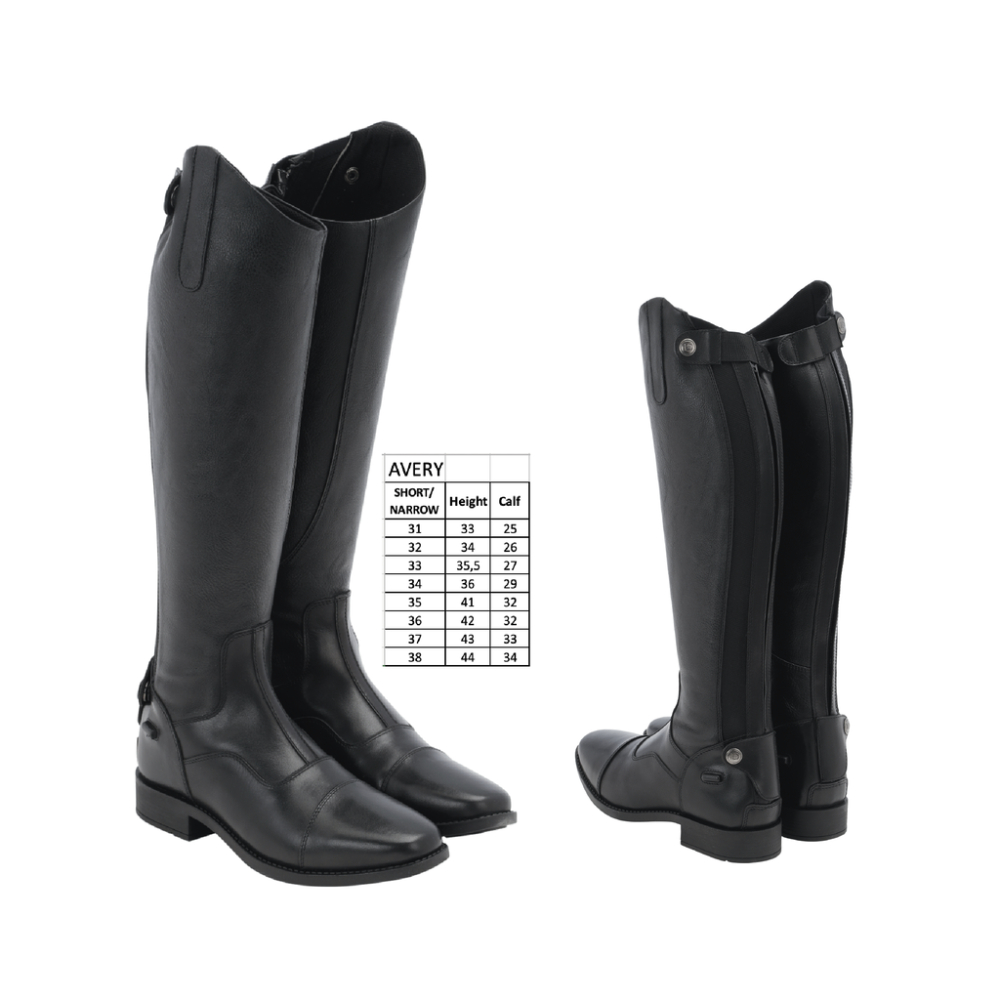 Equipage Avery Ridstövel, Short/Narrow, 34 - 3