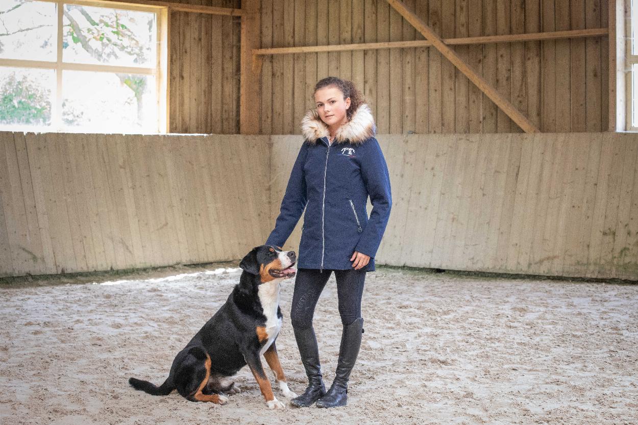 Penelope Marina Riding Jacket Navy blue