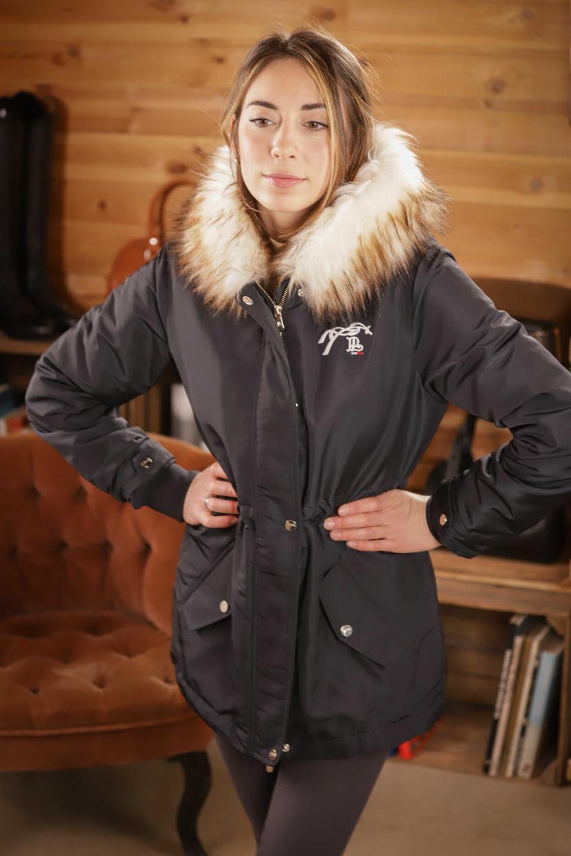 Penelope Mega Lyon Riding Jacket Black (XXS)
