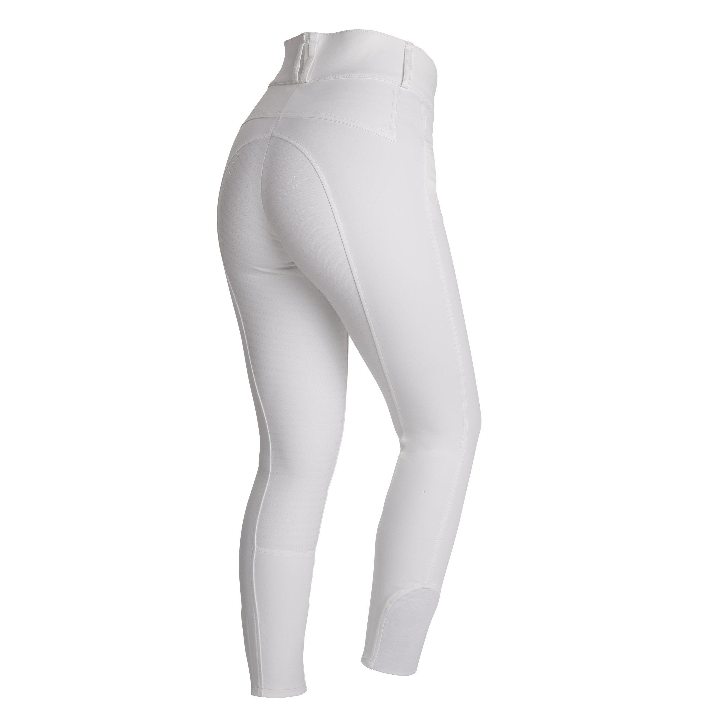 Horse Life Candy Breeches Super-X Full-Seat Silicone - White