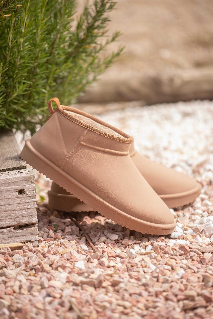 Penelope Mini Boots Waterproof Shoes Camel (36)