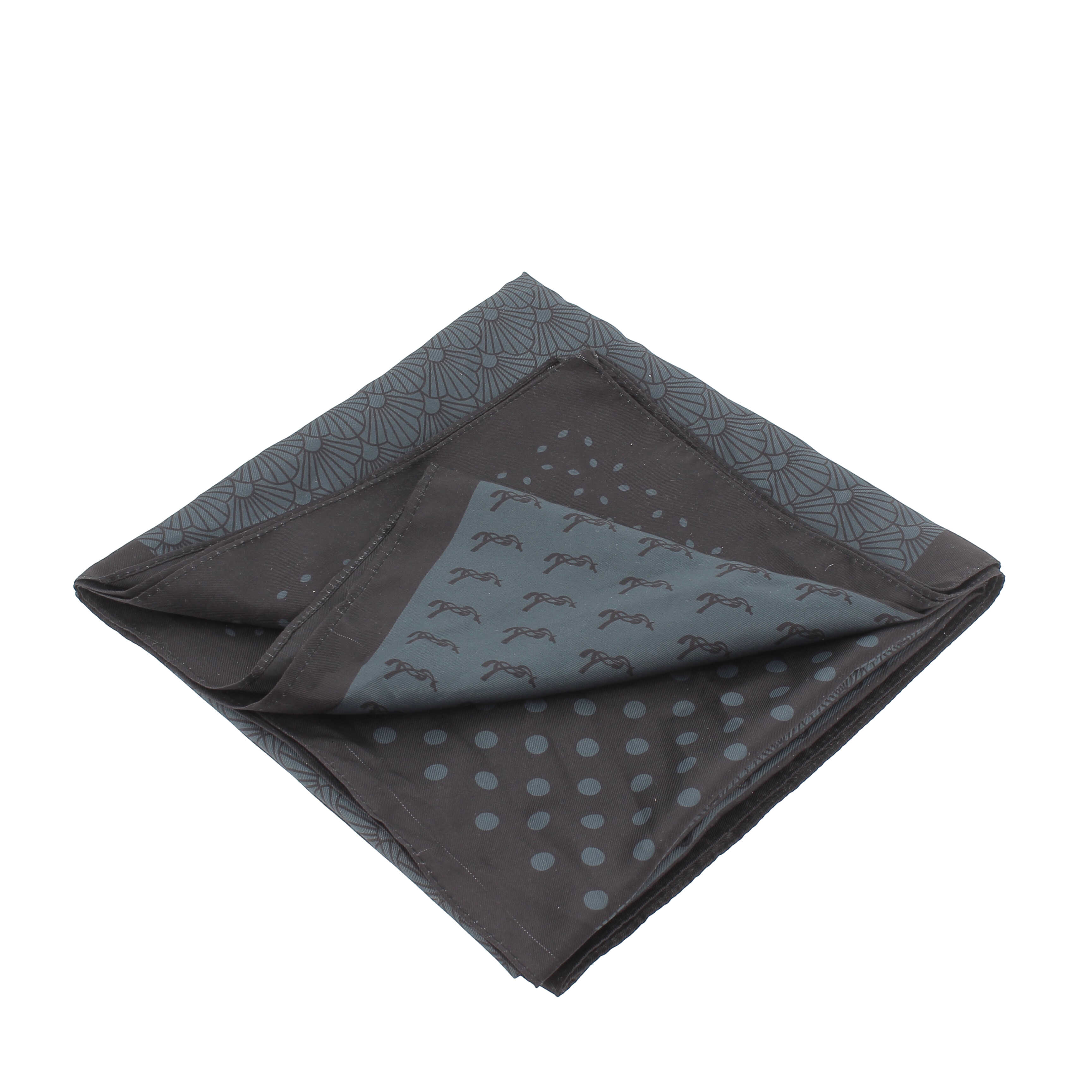 Penelope Mya Scarf Peacock Blue/Svart - 5