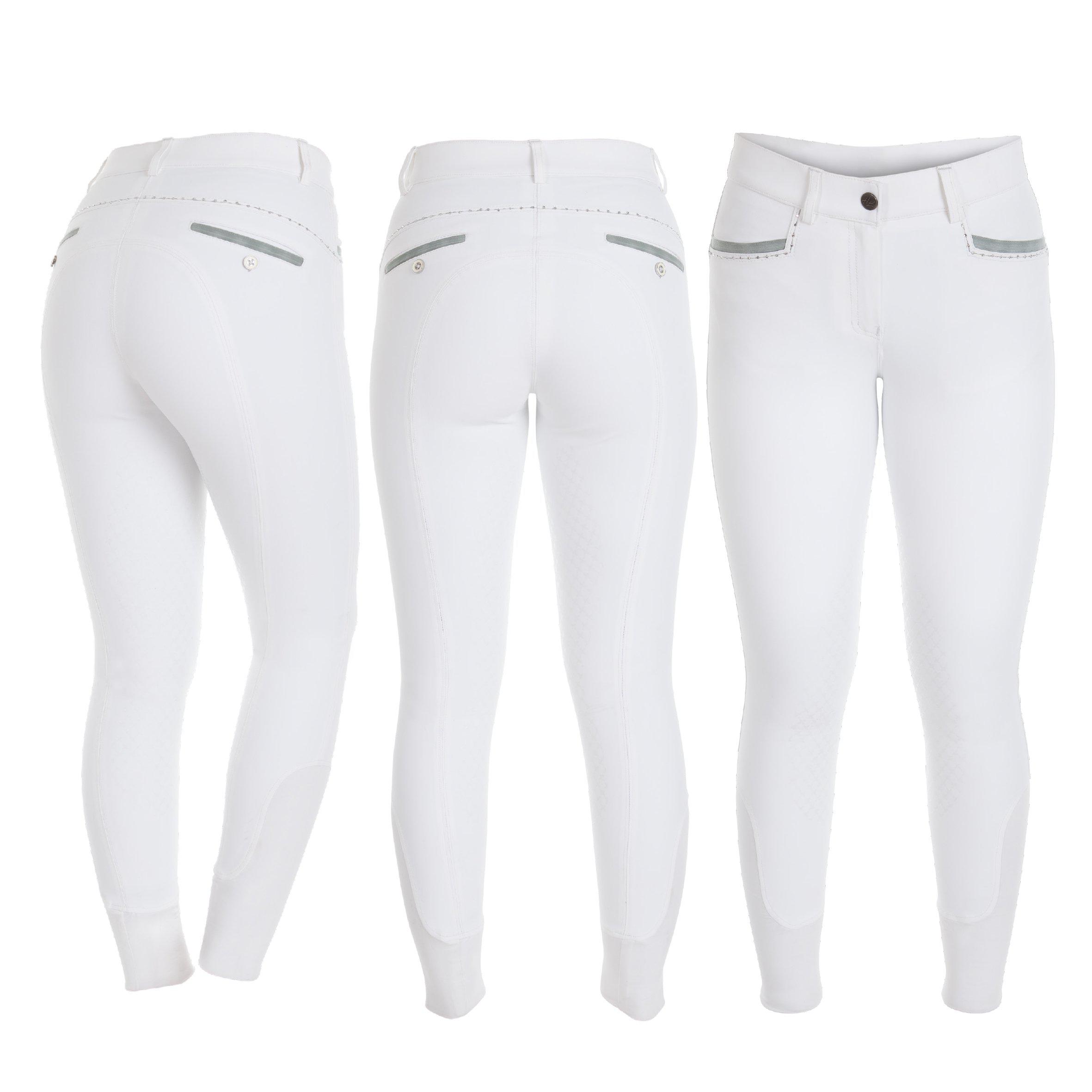 Horse Life Safir Breeches High Knee Silicone - Black - 4