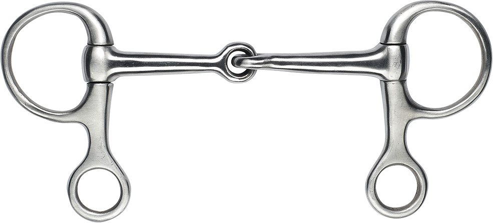 FEELING Satin Finish Stainless Steel Baucher Snaffle - 2