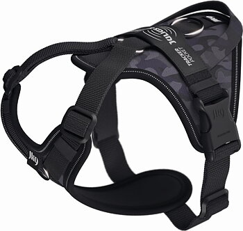 Julius-K9 Longwalk Light Y-sele med Handtag - Camo