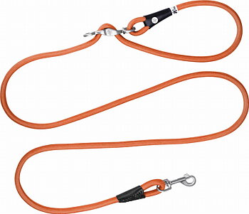 Curli Vario Comfort Dog Leash - Orange sun
