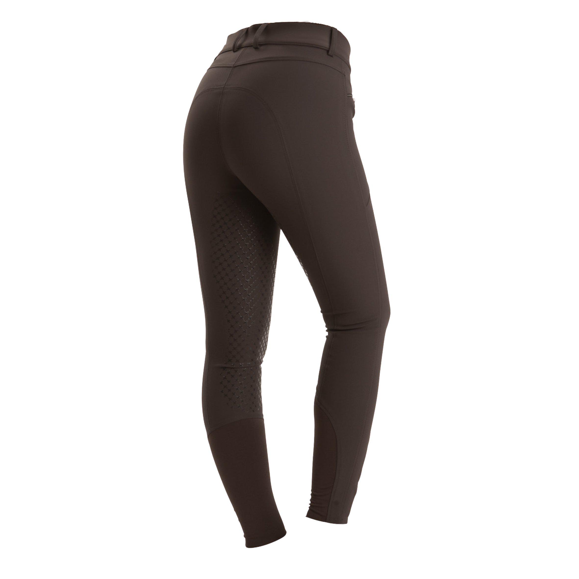 Horse Life Stella Ridbyxa High Knee Silicone, Junior - Brun (152)