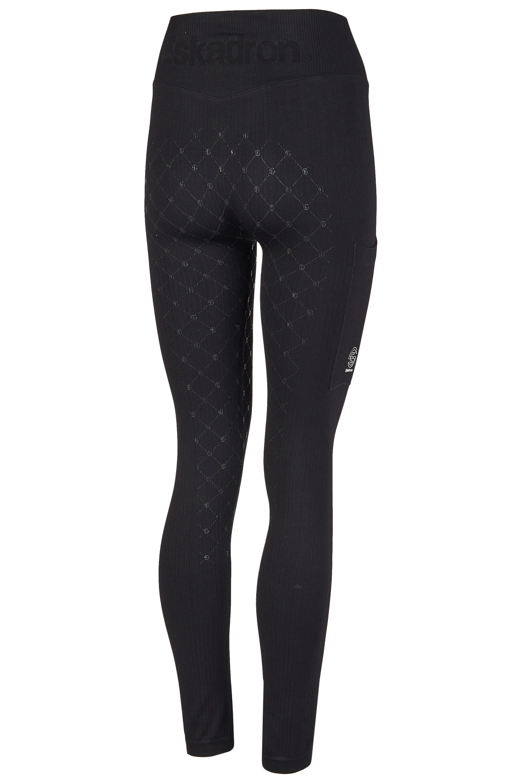 Eskadron Dynamic 24 S/S Seamless Riding Tights - Black , M - only this copy