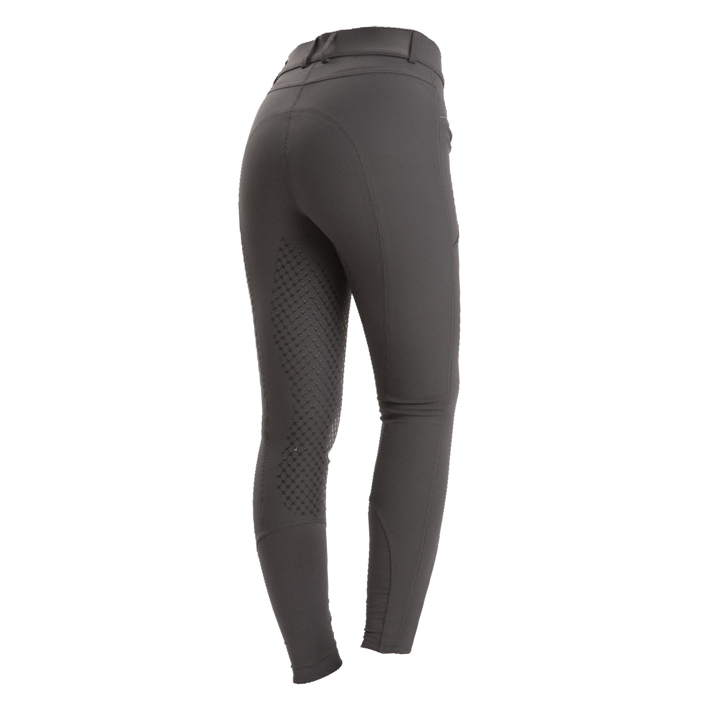 Horse Life Stella Ridbyxa High Knee Silicone, Junior - Grå (152)