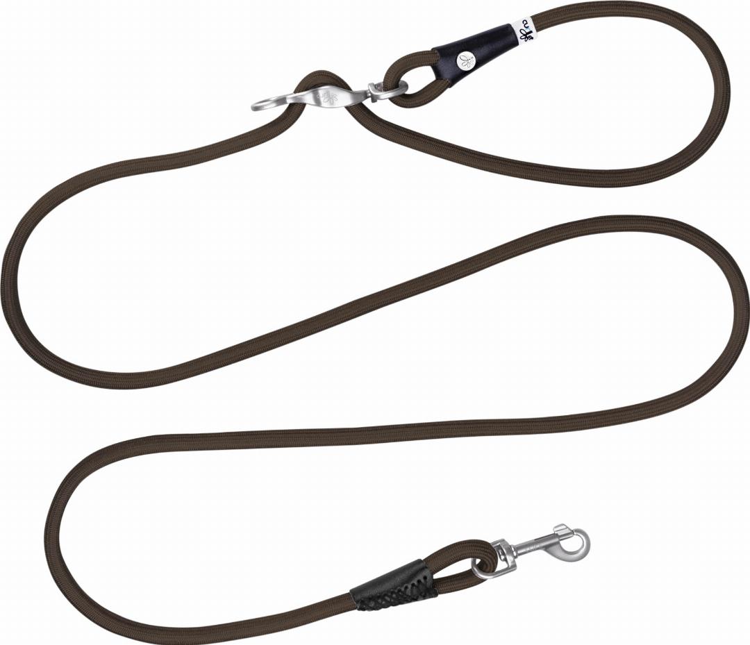 Curli Vario Comfort Dog Leash - Brown