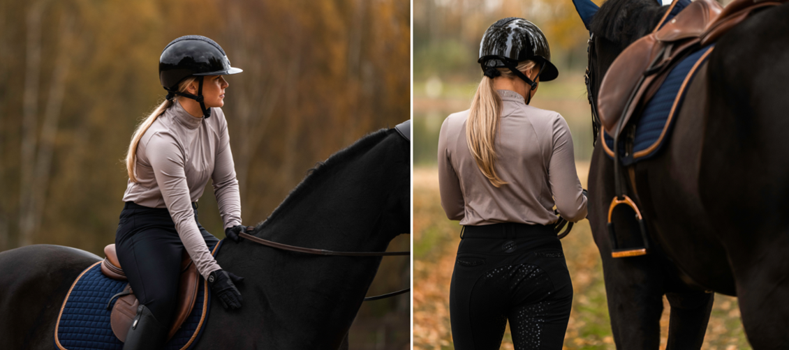 Hansbo Sport MIPS Kypärä Vision - Golden Chrome - 5