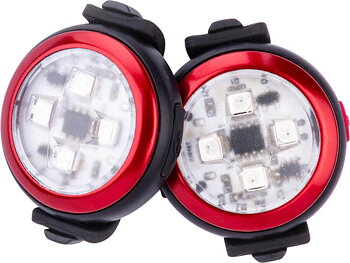 Curli Luumi Safety LED-Lampa - Röd