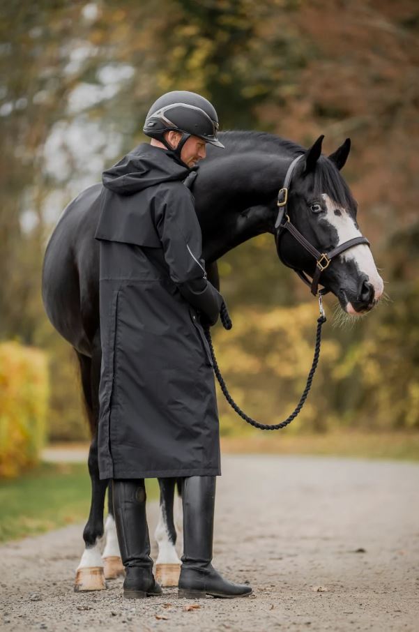 Stierna Sky Raincoat Men - Black