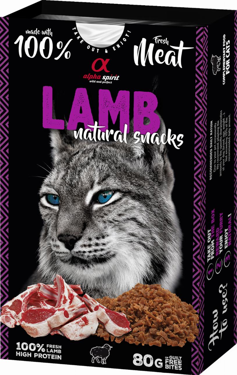 AlphaSpirit Naturals Kattgodis - Lamm