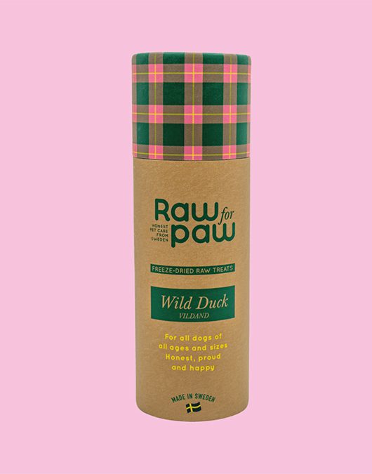 Raw For Paw Wild Duck Hundgodis - 45 g