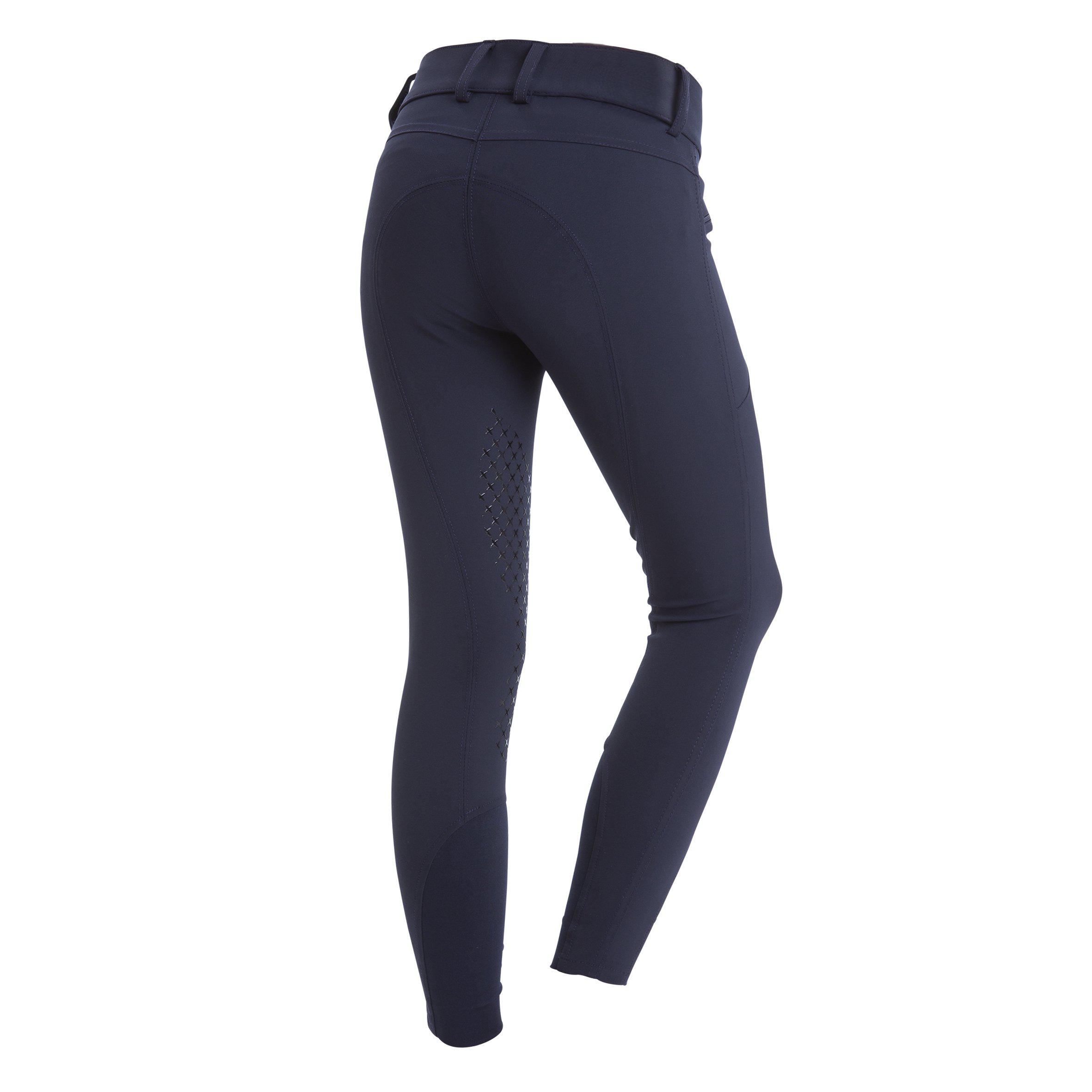 Horse Life Stella Ridbyxa High Knee Silicone, Junior - Navy (122)