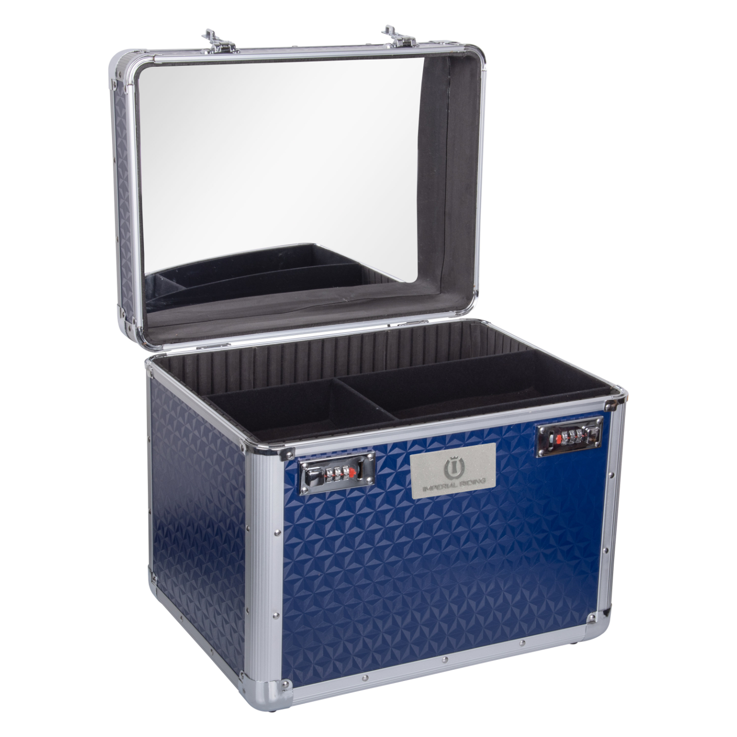 Imperial Riding Grooming Box Shiny Ryktlåda - Navy - 4