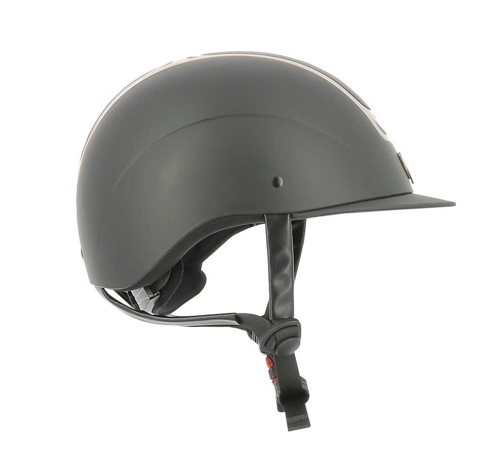 EQUITHEME 'Pepit' Helmet Black/Pink Gold, XS/49-51 - 5