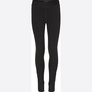 Equipage Kids Java Vollbesatz-Reitleggings Winter (Junior) Schwarz