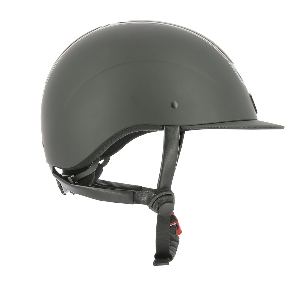 EQUITHEME Pepit Helm Black/Chrome Plated Metallic, XS/49-51 - 4