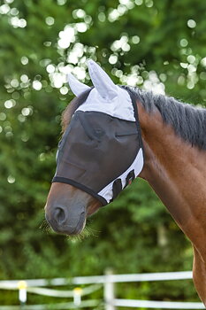 Covalliero Fly Mask SuperFly including Ear Protection