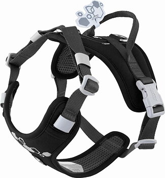 Hurtta Weekend Warrior II ECO Dog Harness - Raven