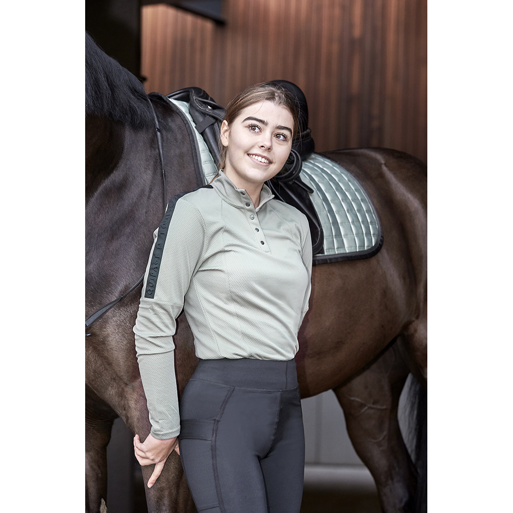 Equipage Finley Vollbesatz-Reitleggings Schwarz - 3